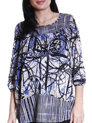 Джемпер-туника из хлопка. Одежда для беременных Sweet Mama.