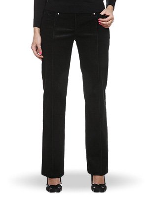 Брюки из микровельвета с круговым подвязом. Одежда для беременных Sweet Mama.