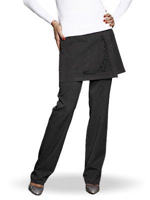 Брюки с юбочкой. Одежда для беременных Sweet Mama.