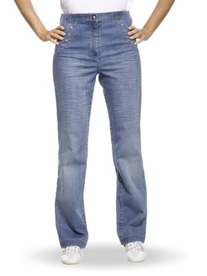 Джинсы с боковыми вставками. Одежда для беременных Sweet Mama.