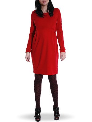 Платье из плотного трикотажа. Одежда для беременных Sweet Mama.