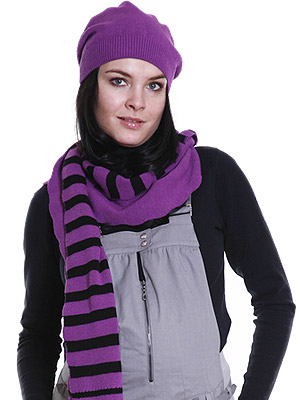 Комплект: берет и шарф "Фантазия". Одежда для беременных Sweet Mama.