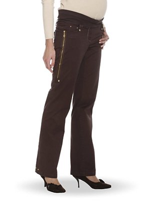 Брюки из хлопка-стрейч. Одежда для беременных Sweet Mama.