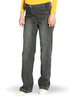 Джинсы с боковой вставкой. Одежда для беременных Sweet Mama.