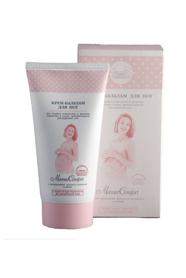 Крем-бальзам для ног «Mama Comfort» для беременных. SWEET MAMA - одежда и белье для беременных